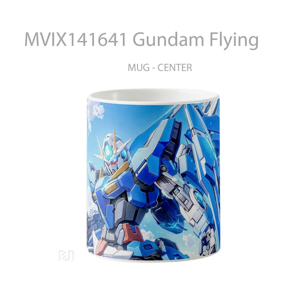 Mug Gundam Flying Gelas Keramik Unik
