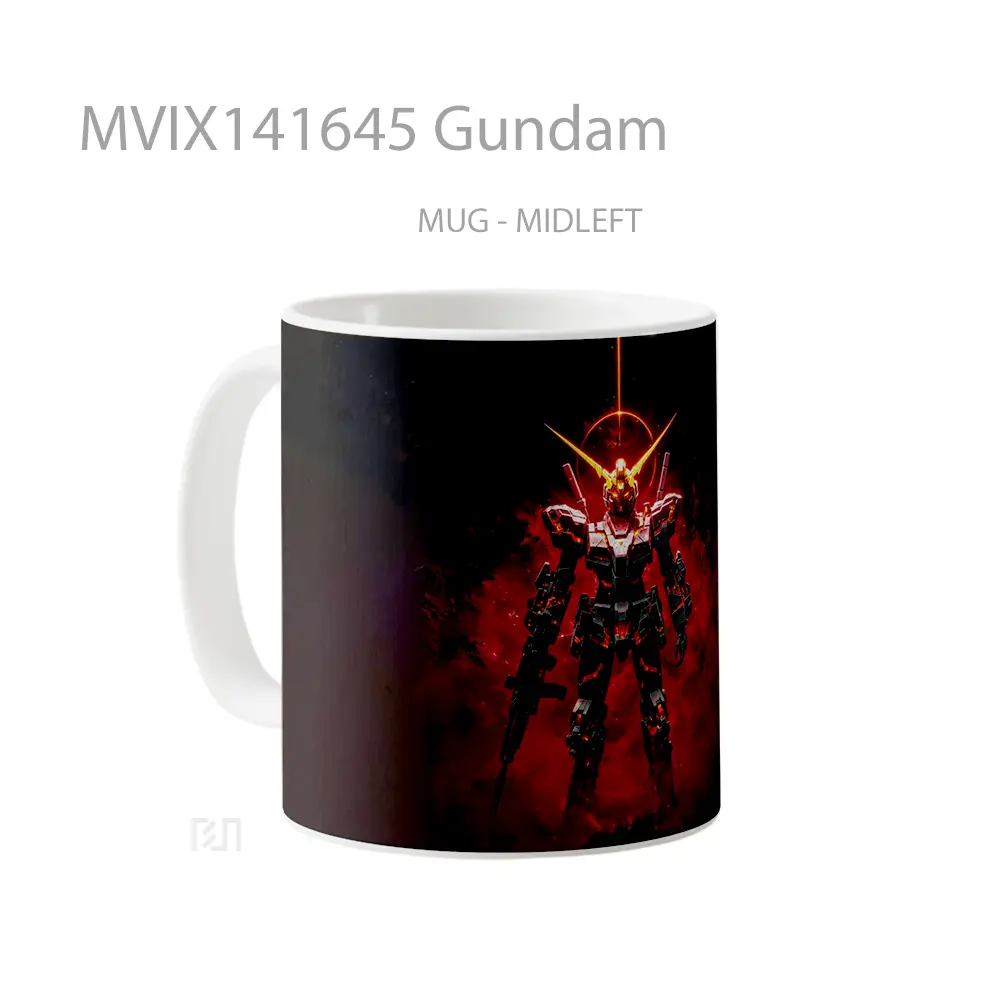 Mug Gundam Gelas Keramik Unik - All-side / Desain
