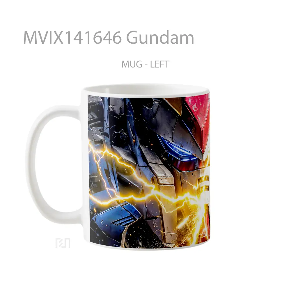 Mug Gundam Gelas Keramik Unik - All-side / Desain