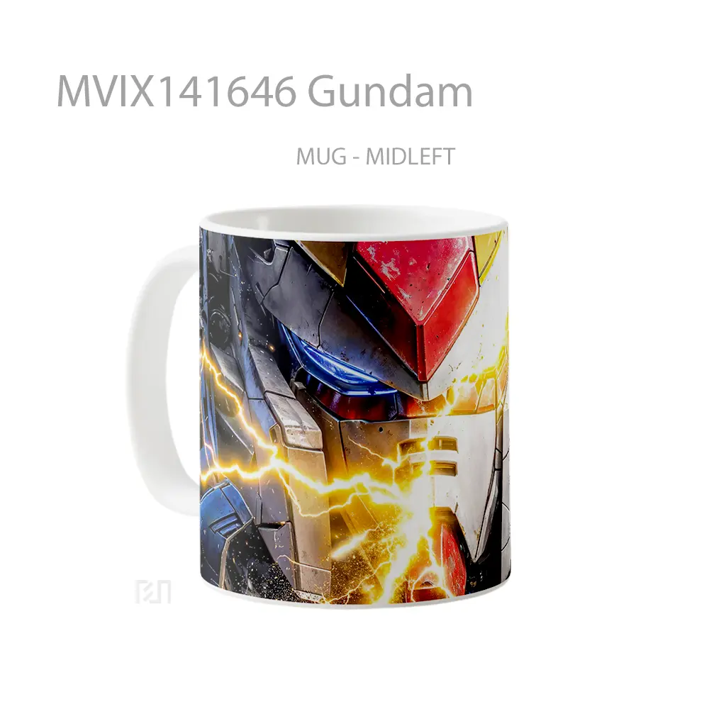 Mug Gundam Gelas Keramik Unik - All-side / Desain