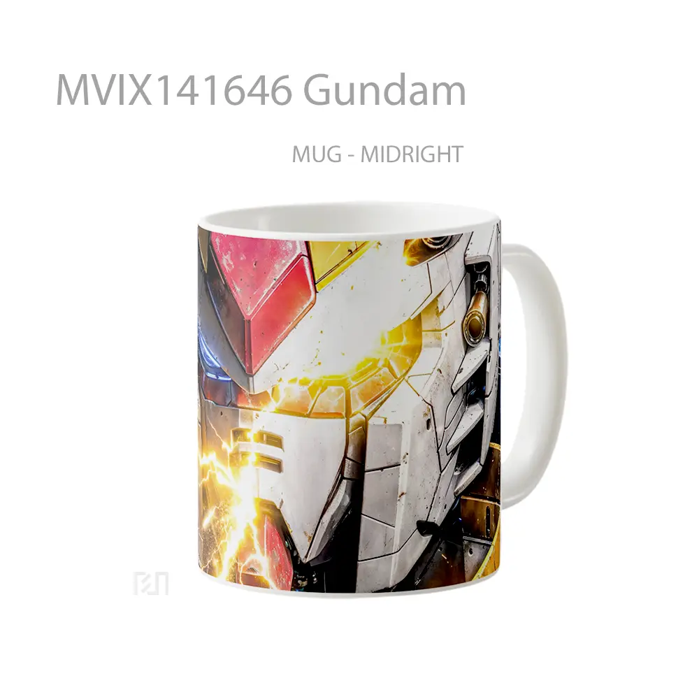 Mug Gundam Gelas Keramik Unik - All-side / Desain