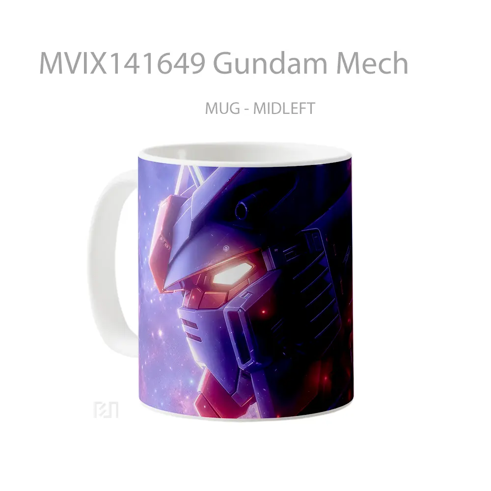 Mug Gundam Mech Gelas Keramik Unik - All-side / Desain