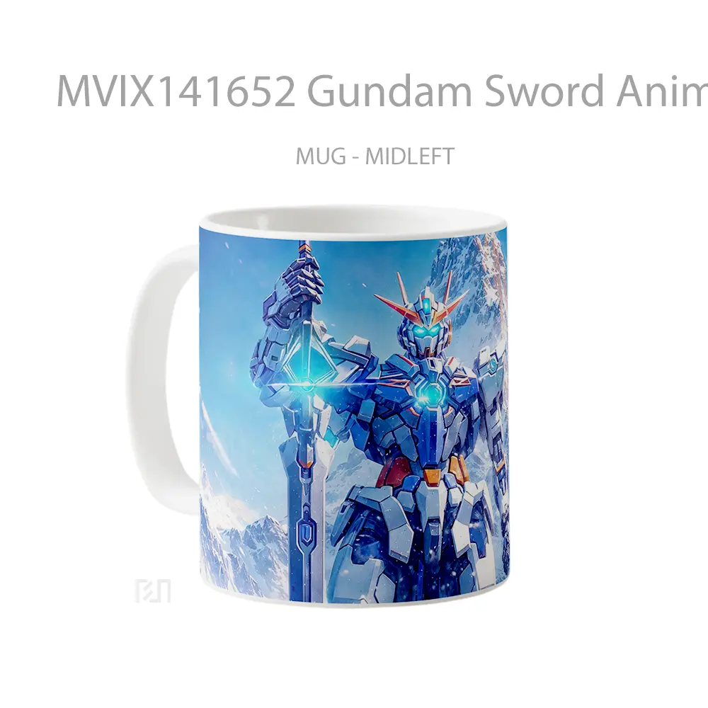 Mug Gundam Sword Anime Cangkir Anime - All-side / Desain