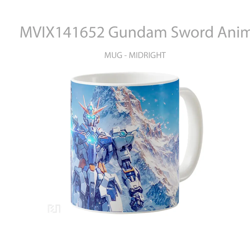 Mug Gundam Sword Anime Cangkir Anime - All-side / Desain