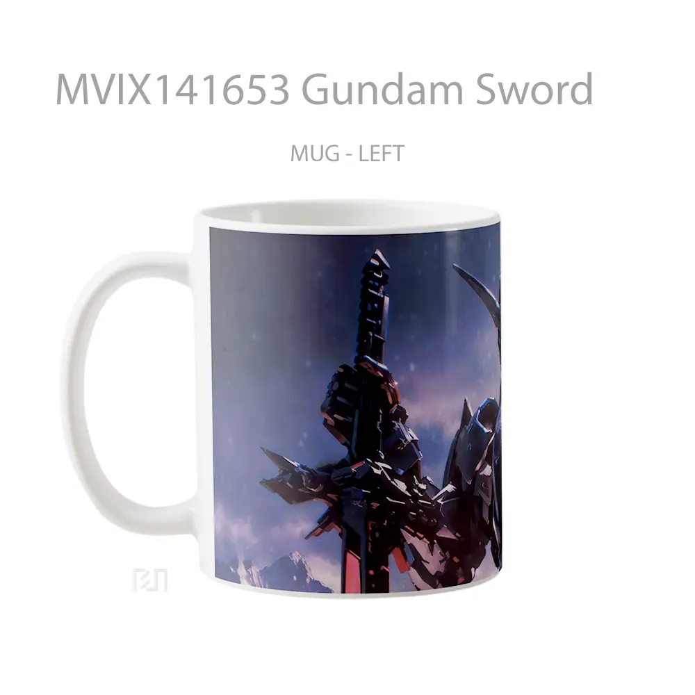 Mug Gundam Sword Gelas Keramik Unik - All-side / Desain