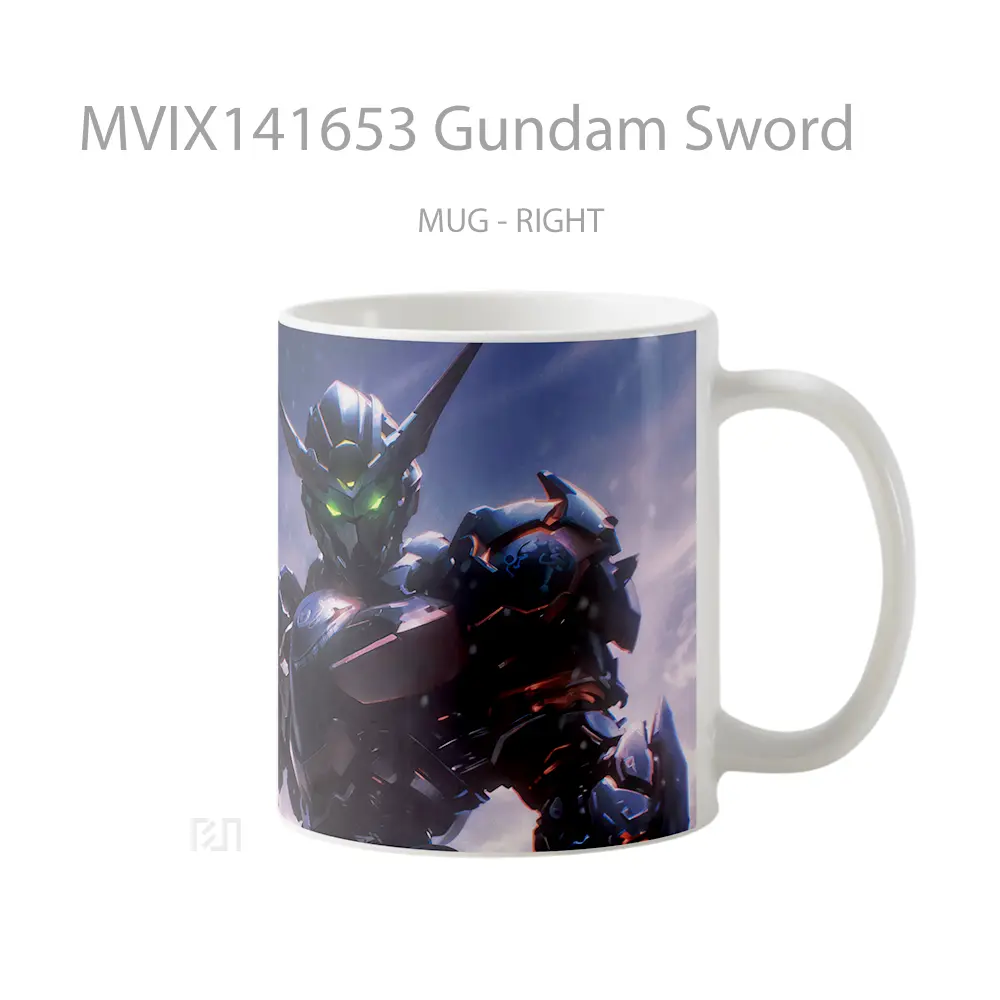 Mug Gundam Sword Gelas Keramik Unik - All-side / Desain