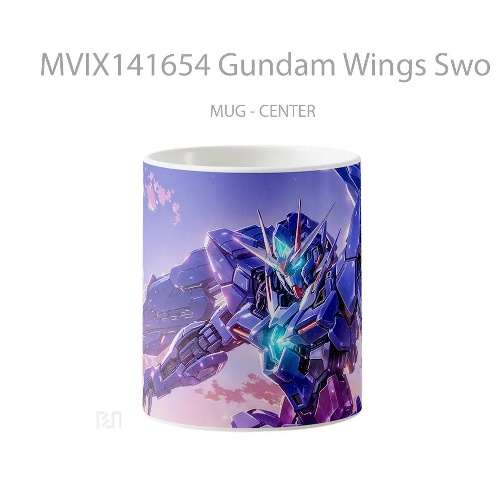 Mug Gundam Wings Swo Gelas Keramik Unik