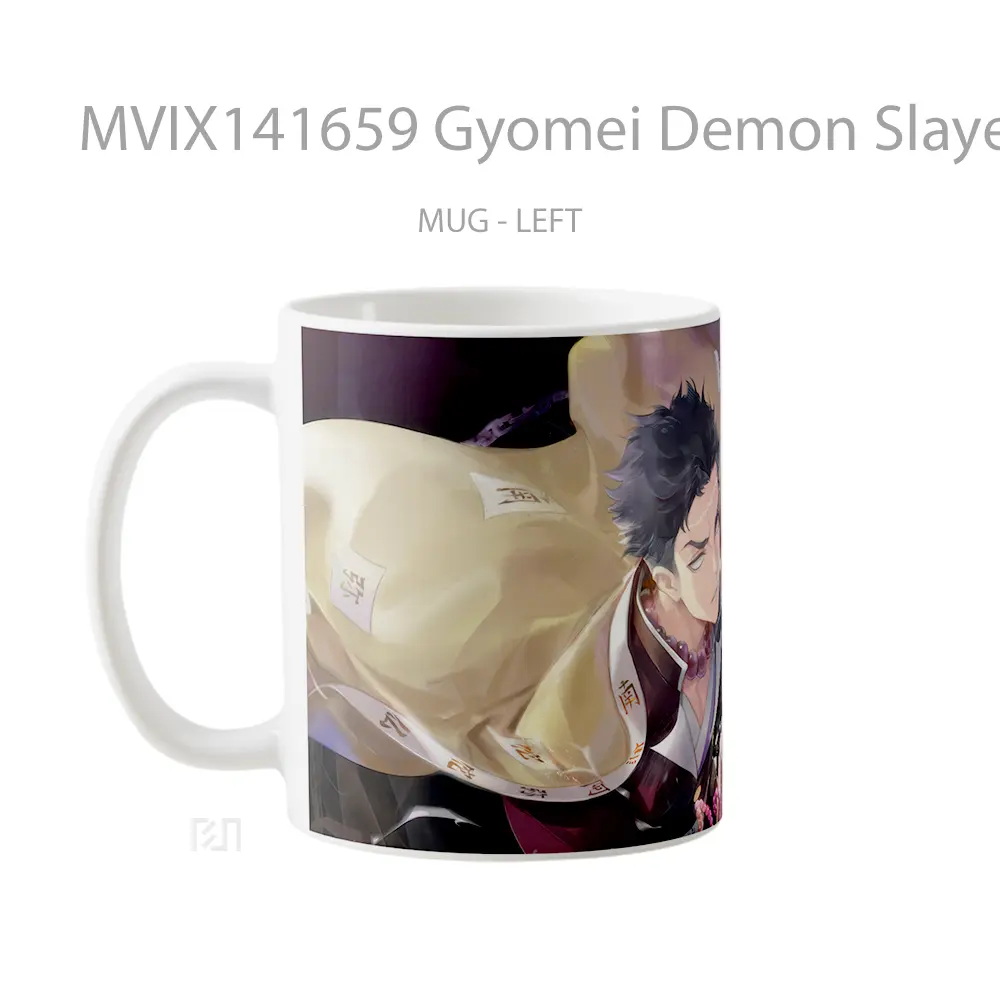 Mug Gyomei Demon Slayer Gelas Keramik Unik - All-side / Desain