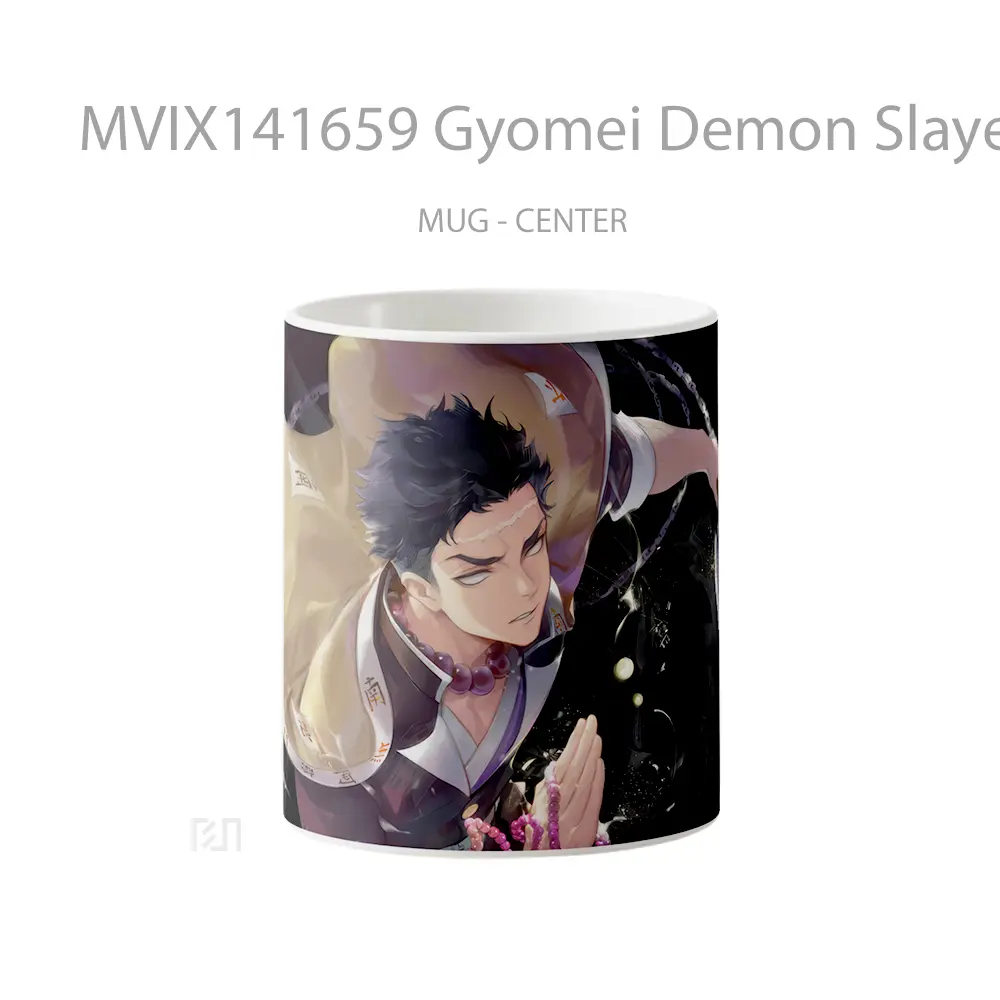 Mug Gyomei Demon Slayer Gelas Keramik Unik