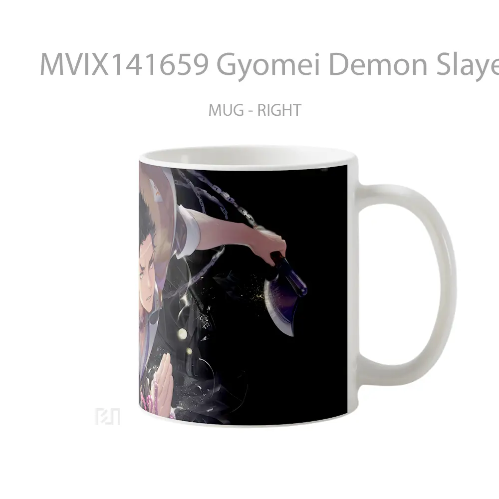 Mug Gyomei Demon Slayer Gelas Keramik Unik - All-side / Desain