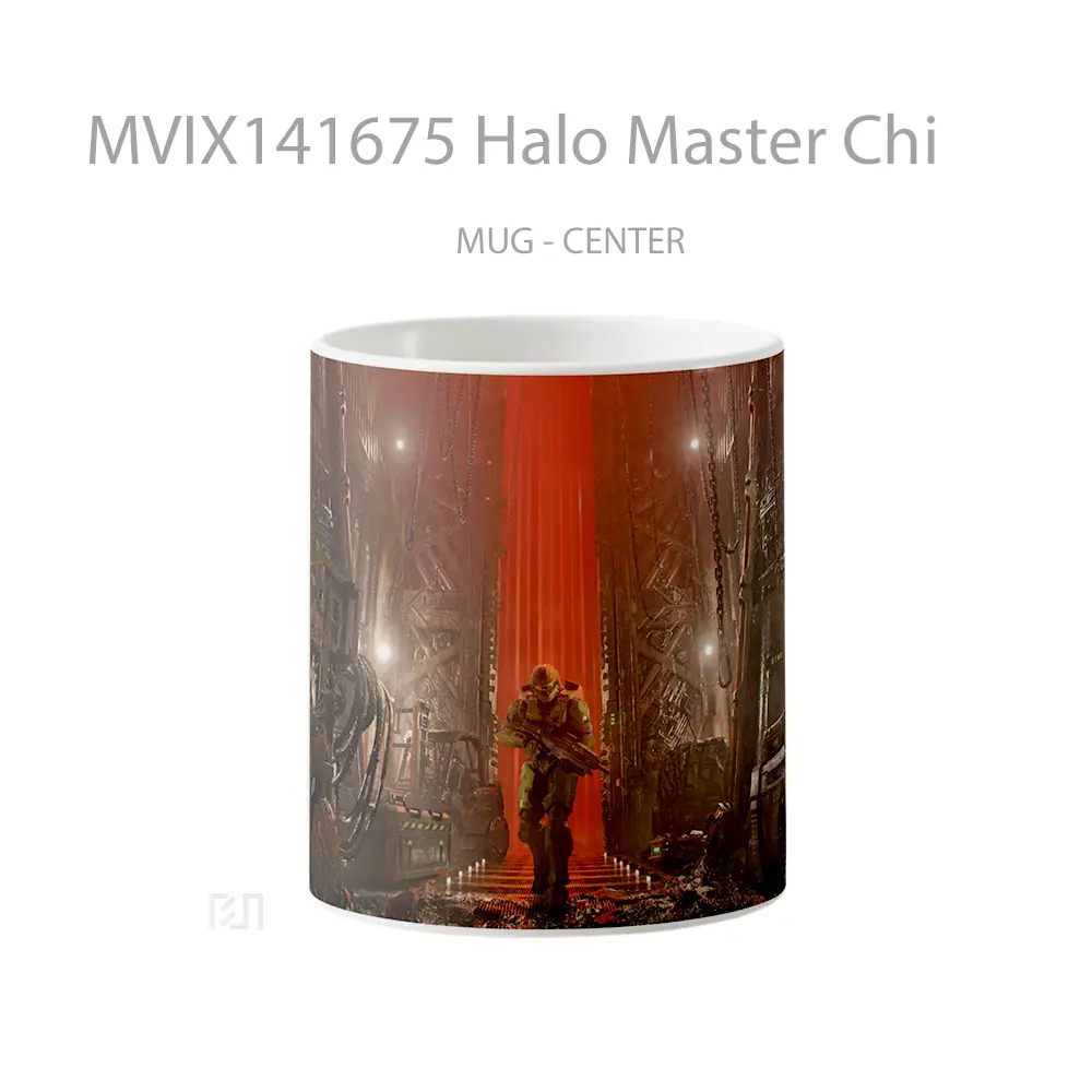 Mug Halo Master Chi Gelas Keramik Unik