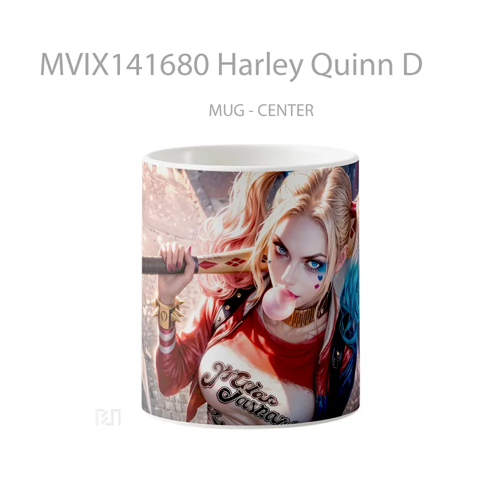 Mug Harley Quinn D Gelas Keramik Unik