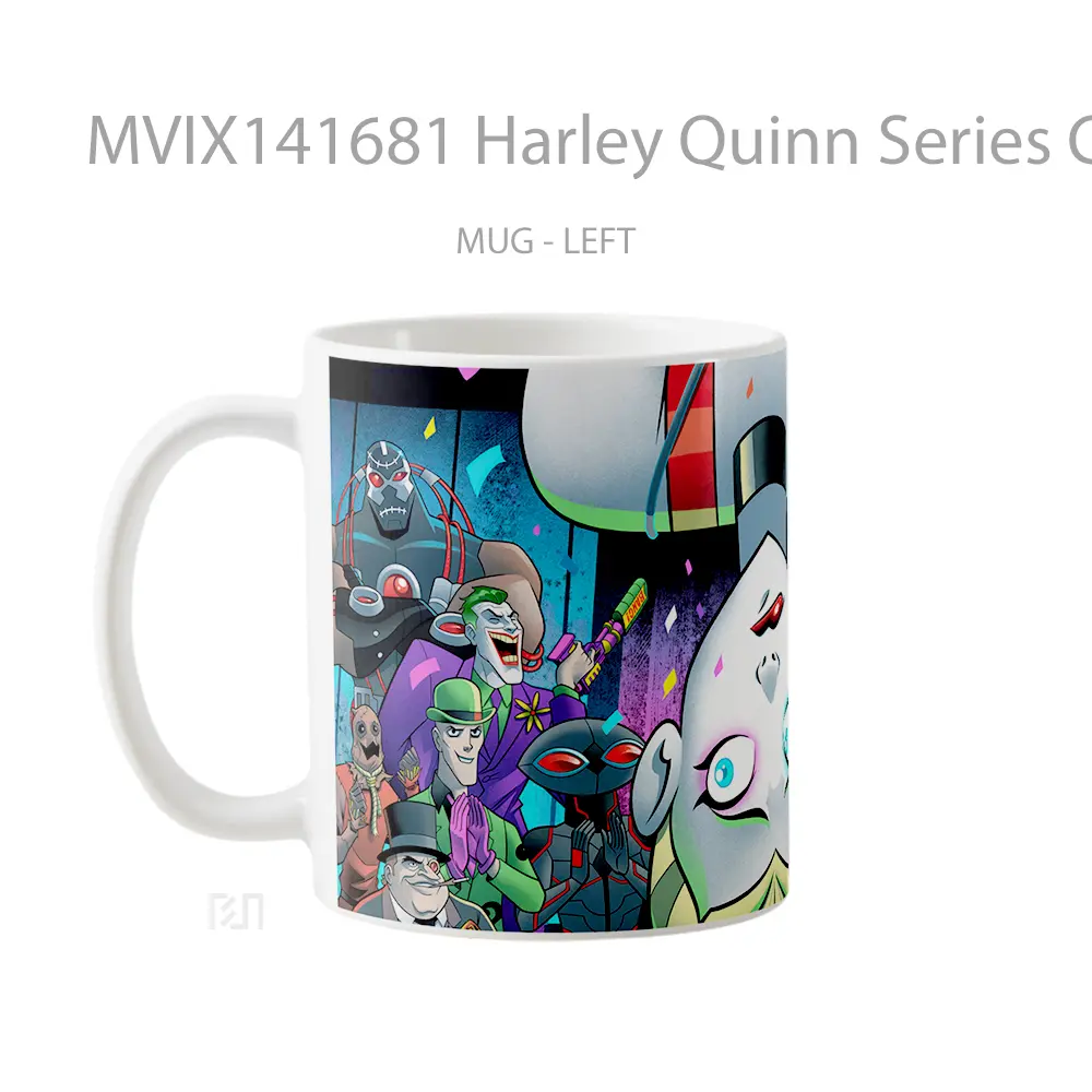 Mug Harley Quinn Series Characters Gelas Keramik Unik - All-side / Desain