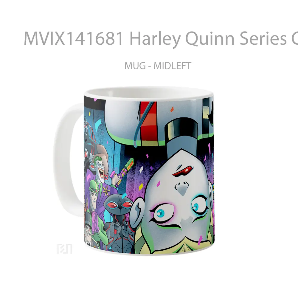 Mug Harley Quinn Series Characters Gelas Keramik Unik - All-side / Desain