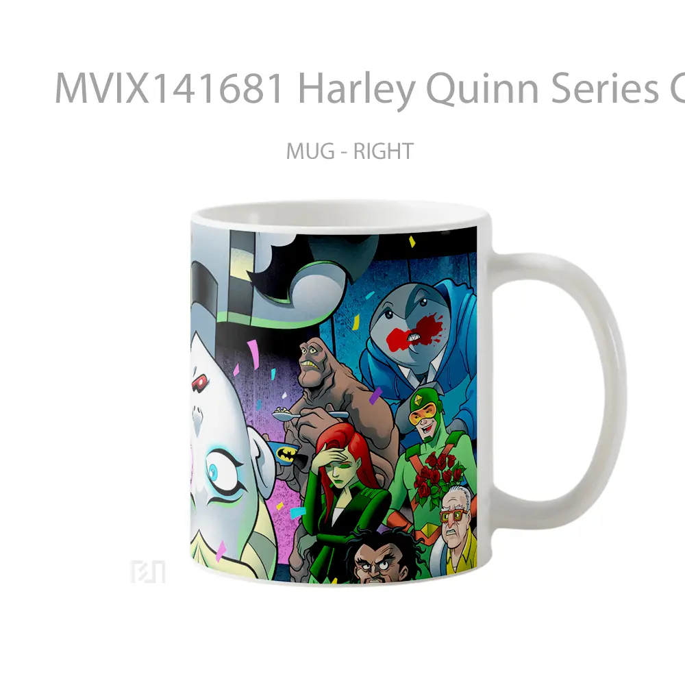 Mug Harley Quinn Series Characters Gelas Keramik Unik - All-side / Desain