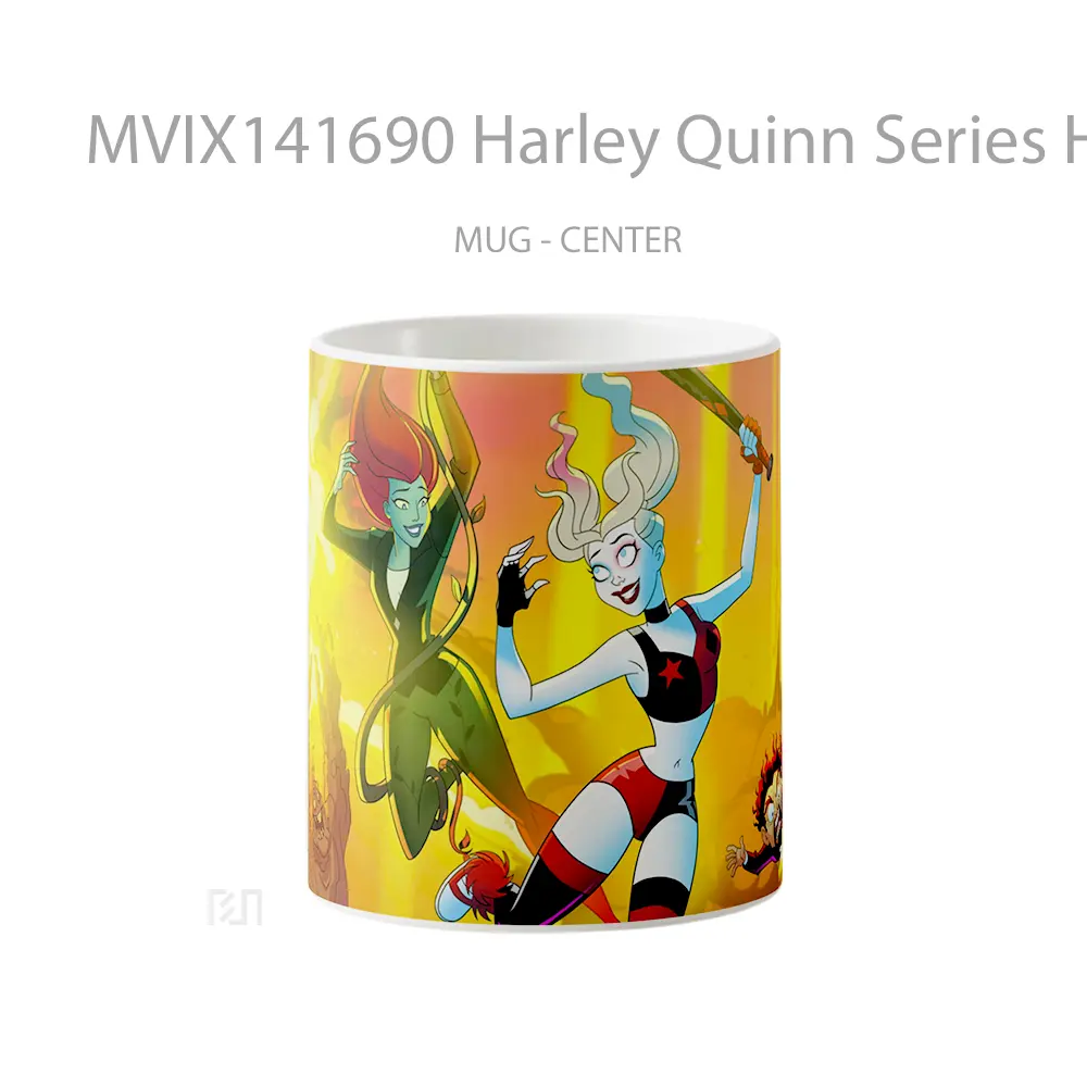 Mug Harley Quinn Series Harley Quinn Poison Ivy Gelas Keramik Unik