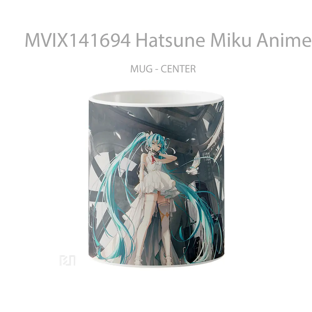 Mug Hatsune Miku Anime Girl Cangkir Anime
