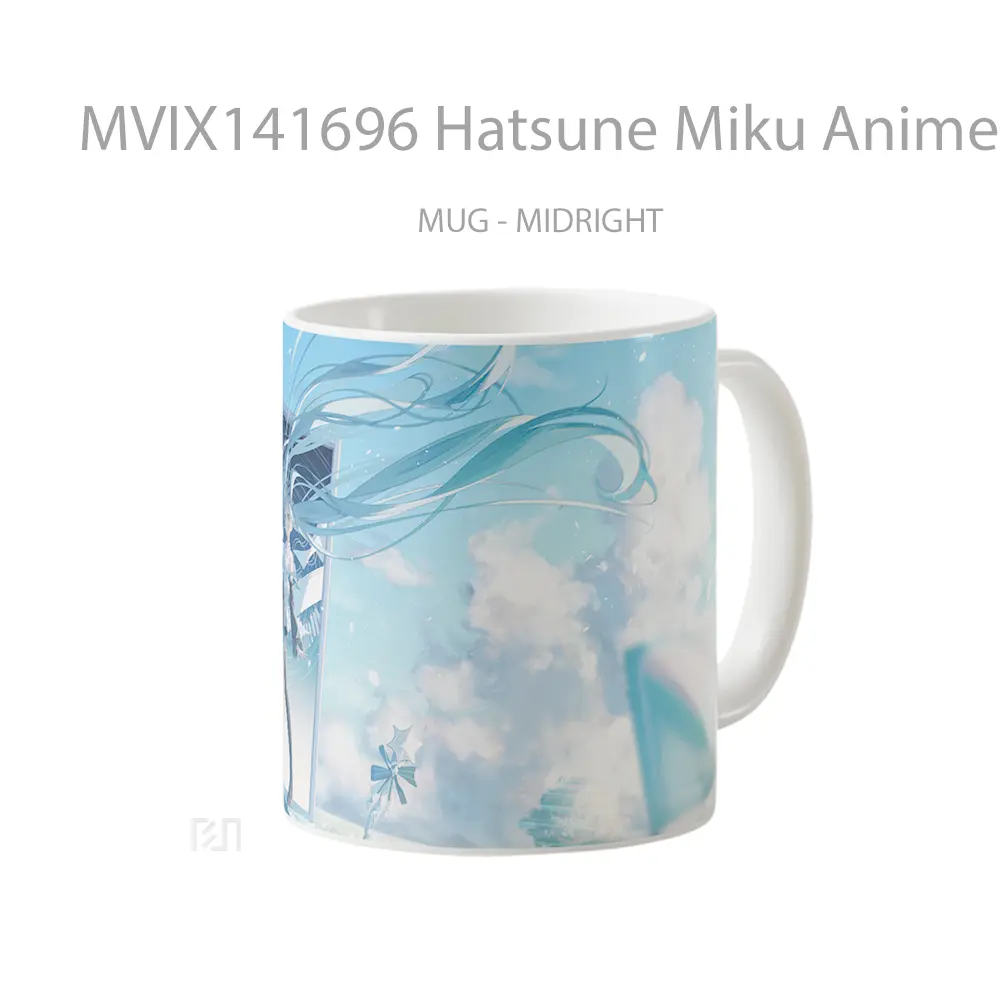 Mug Hatsune Miku Anime Girl Cangkir Anime - All-side / Desain