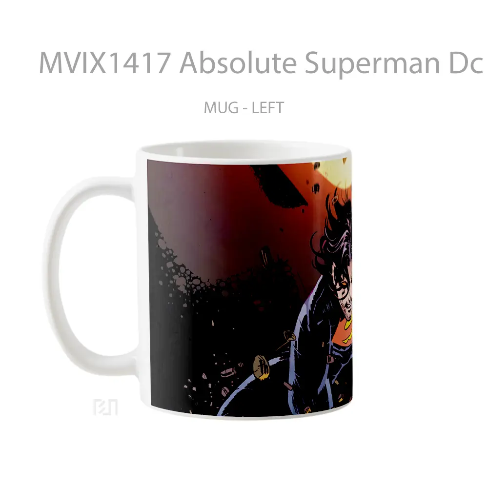 Mug Absolute Superman Dc Comics Gelas Superhero - All-side / Desain