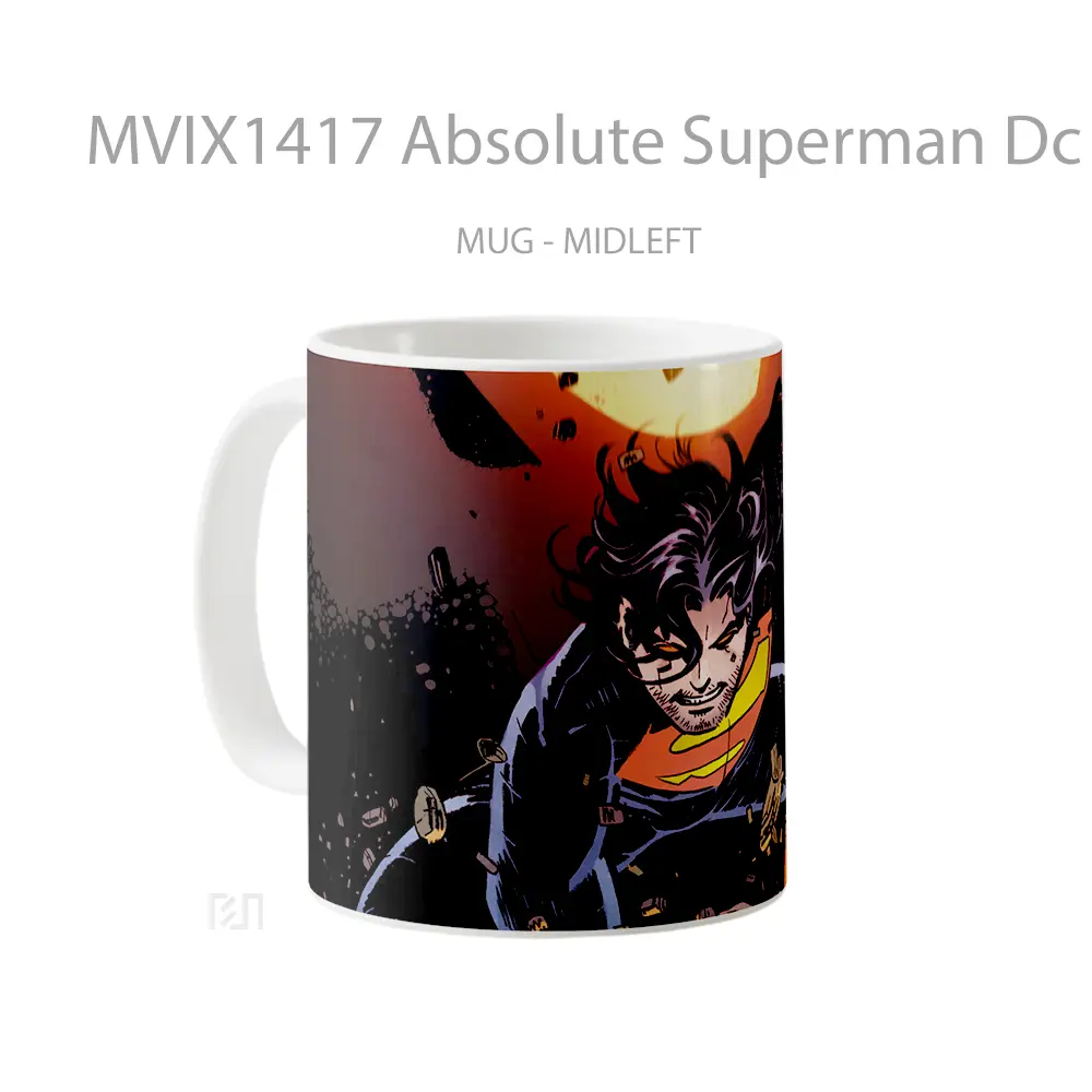 Mug Absolute Superman Dc Comics Gelas Superhero - All-side / Desain