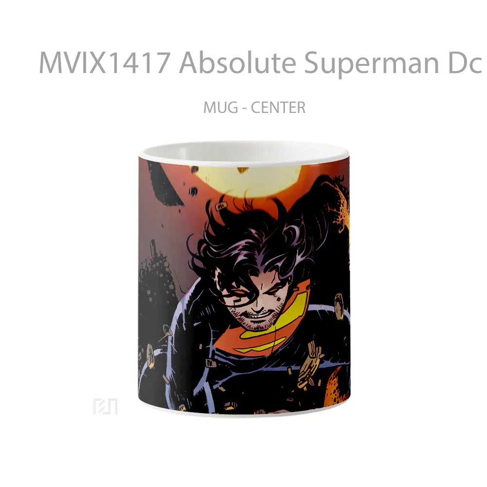 Mug Absolute Superman Dc Comics Gelas Superhero