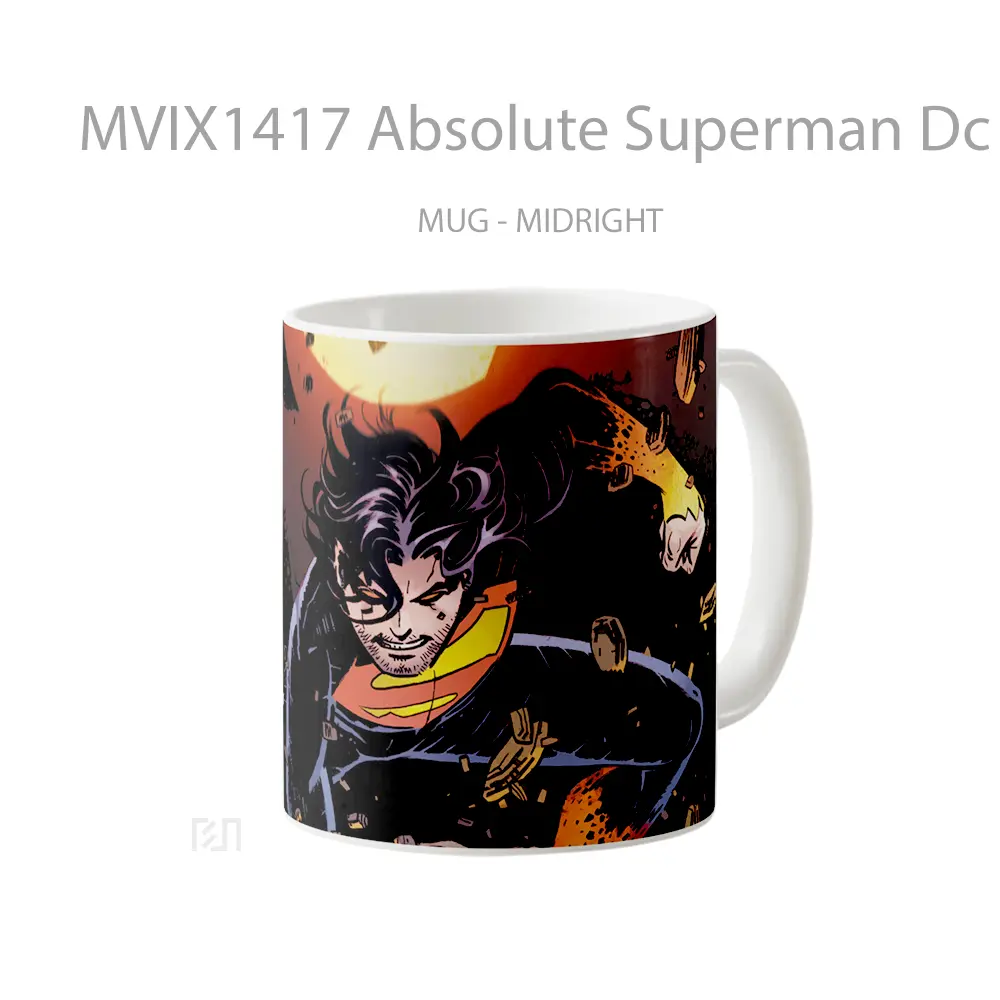 Mug Absolute Superman Dc Comics Gelas Superhero - All-side / Desain