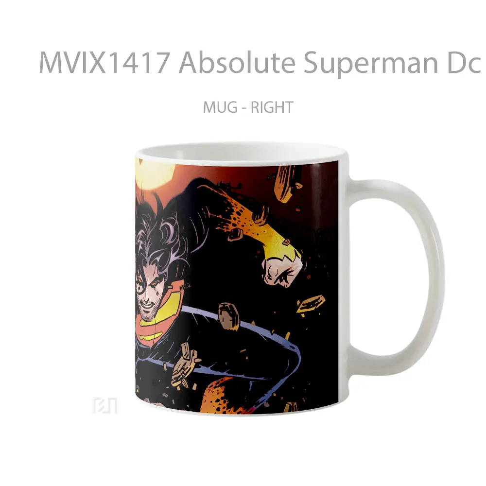 Mug Absolute Superman Dc Comics Gelas Superhero - All-side / Desain