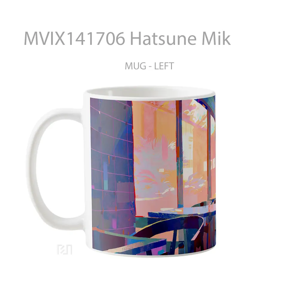 Mug Hatsune Mik Gelas Keramik Unik - All-side / Desain