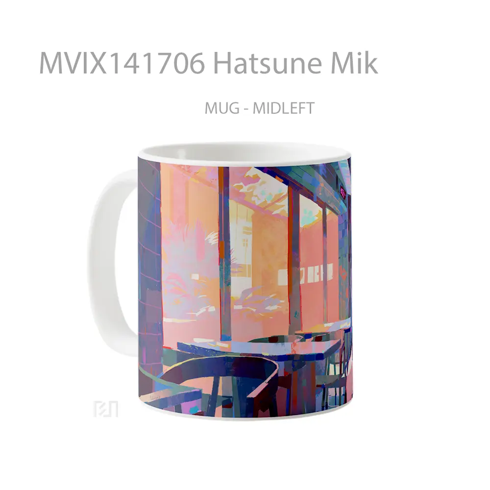 Mug Hatsune Mik Gelas Keramik Unik - All-side / Desain