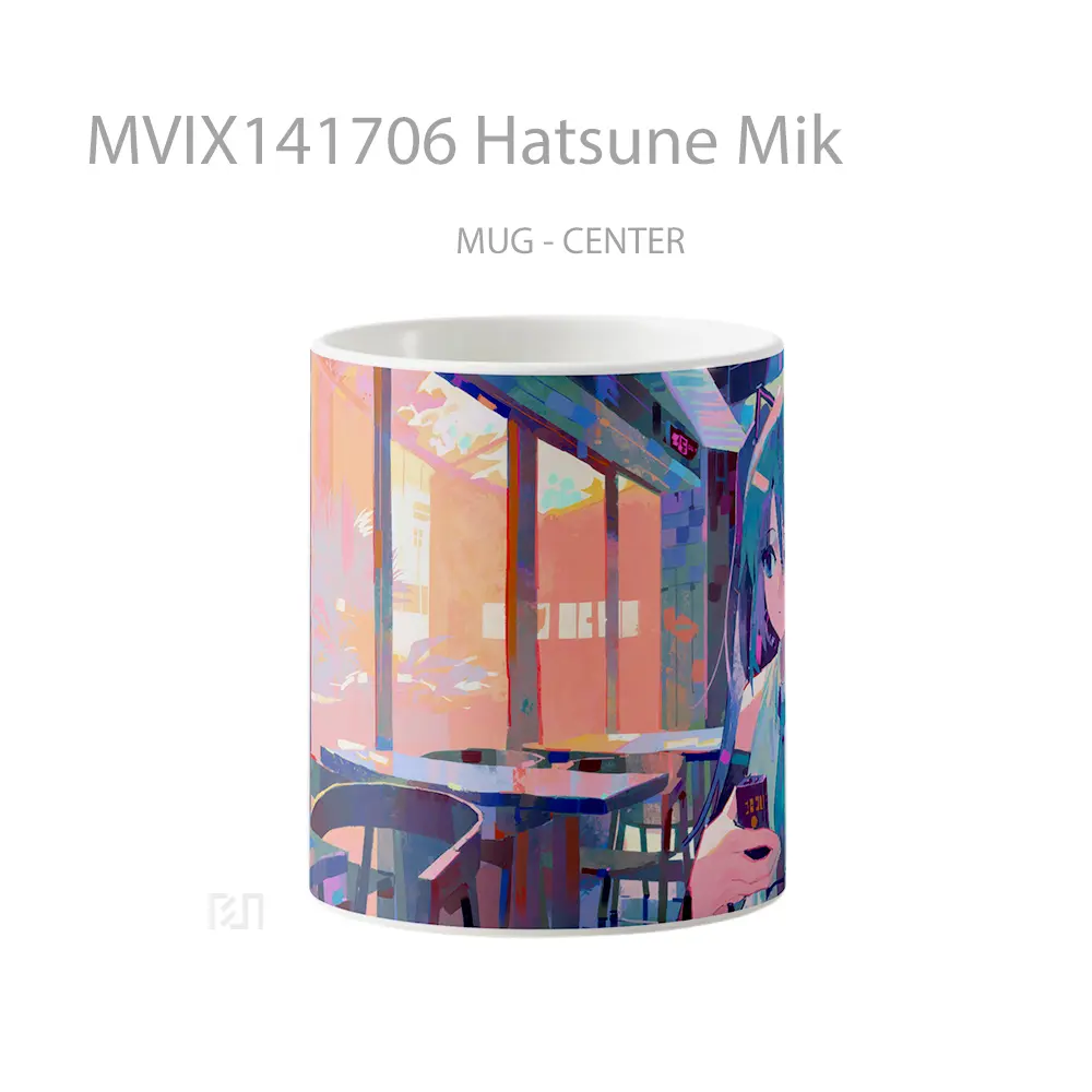 Mug Hatsune Mik Gelas Keramik Unik