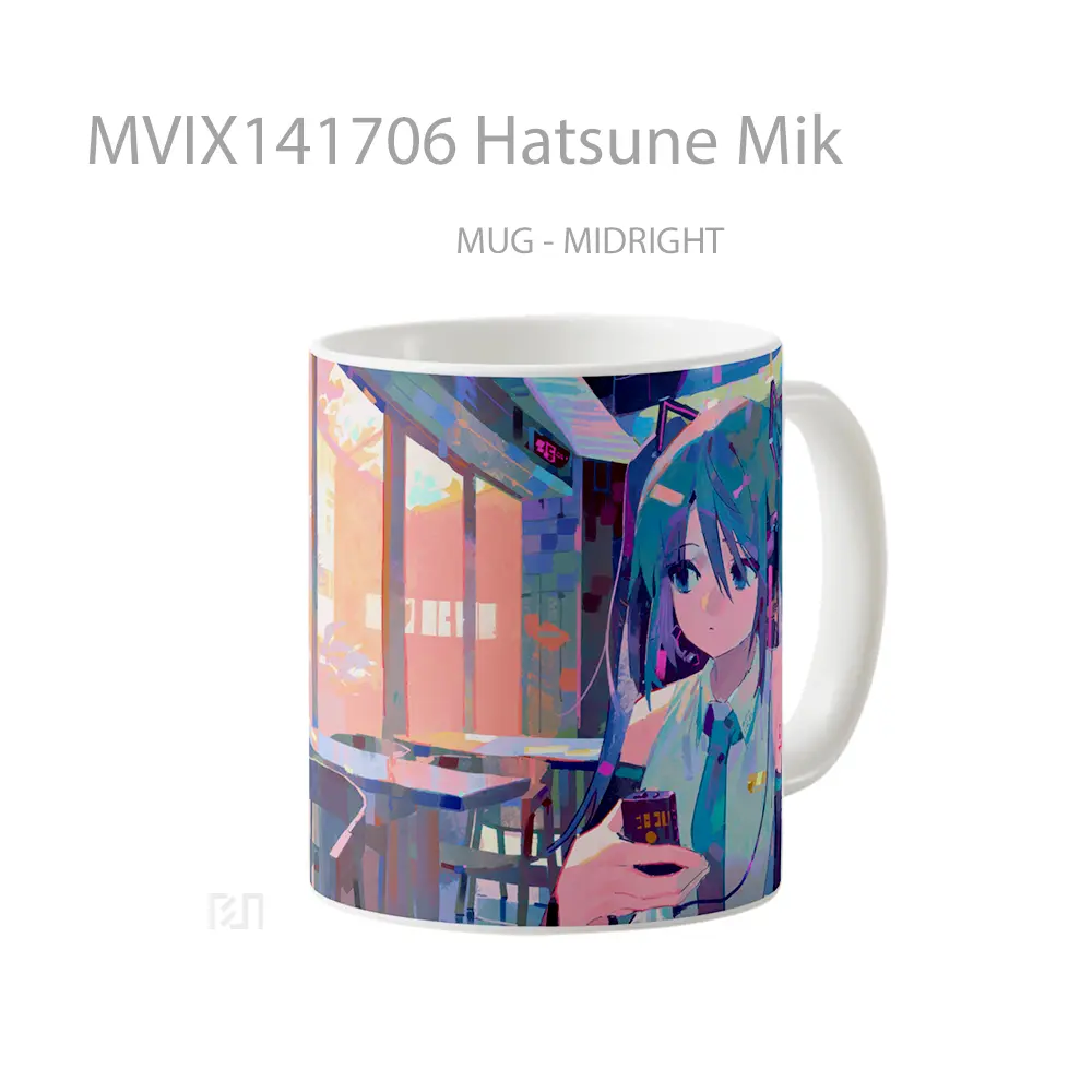 Mug Hatsune Mik Gelas Keramik Unik - All-side / Desain