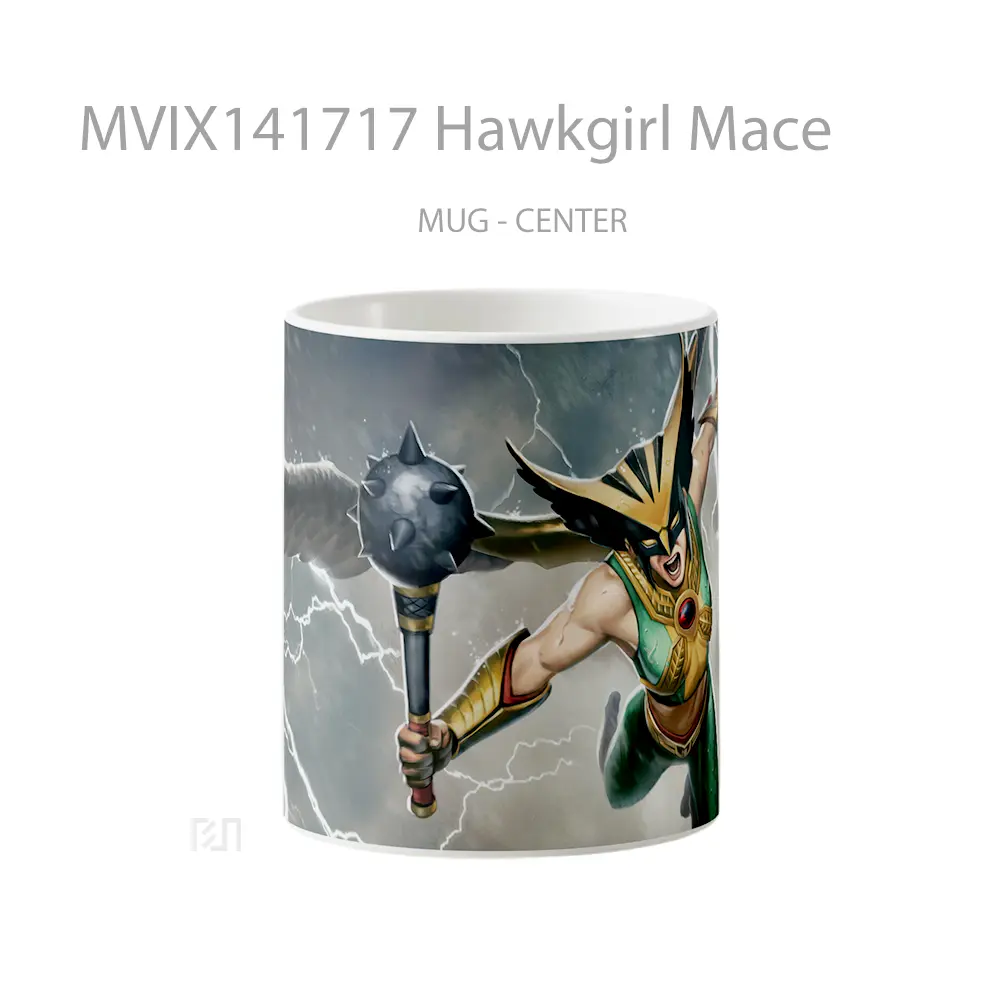Mug Hawkgirl Mace Gelas Keramik Unik
