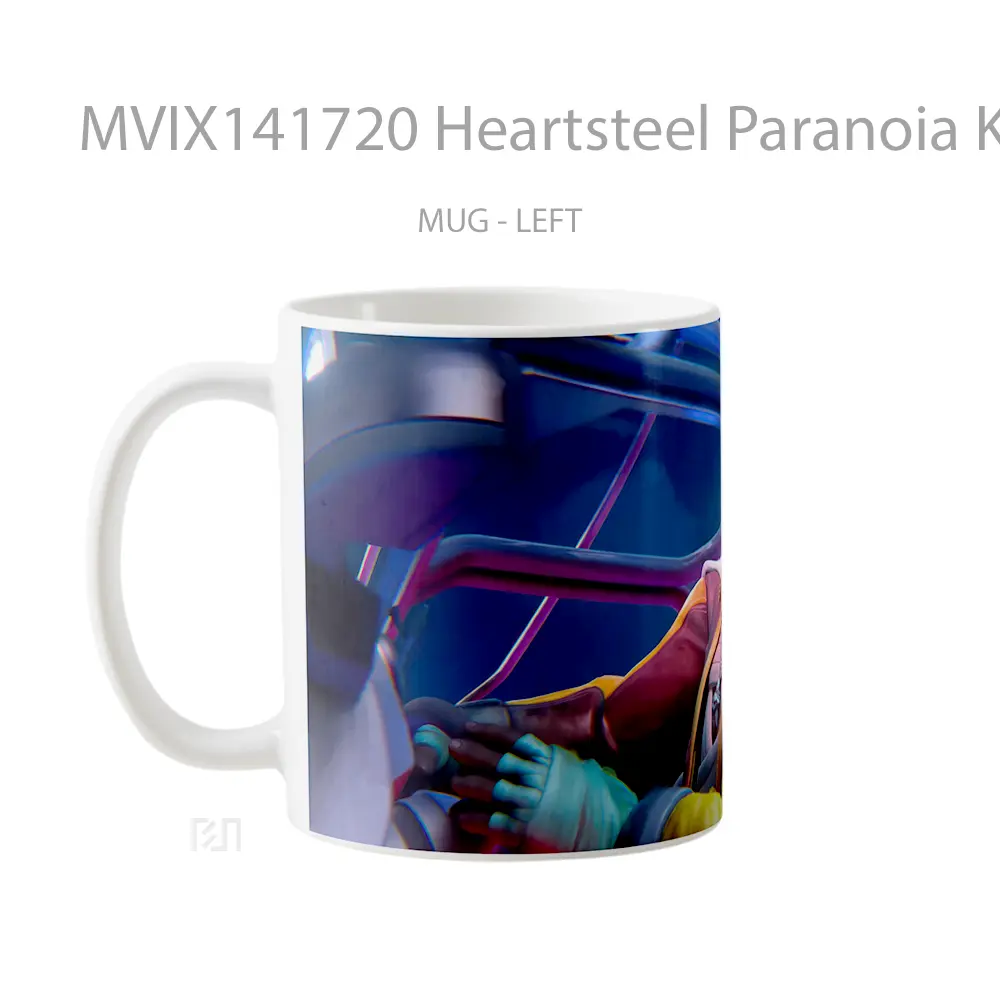 Mug Heartsteel Paranoia Ksante Lol Game Cangkir Gamer - All-side / Desain