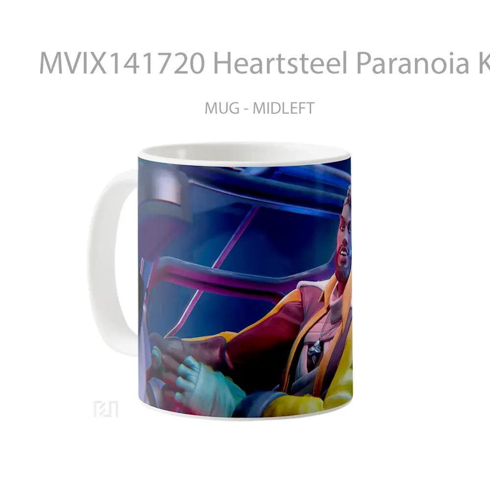 Mug Heartsteel Paranoia Ksante Lol Game Cangkir Gamer - All-side / Desain
