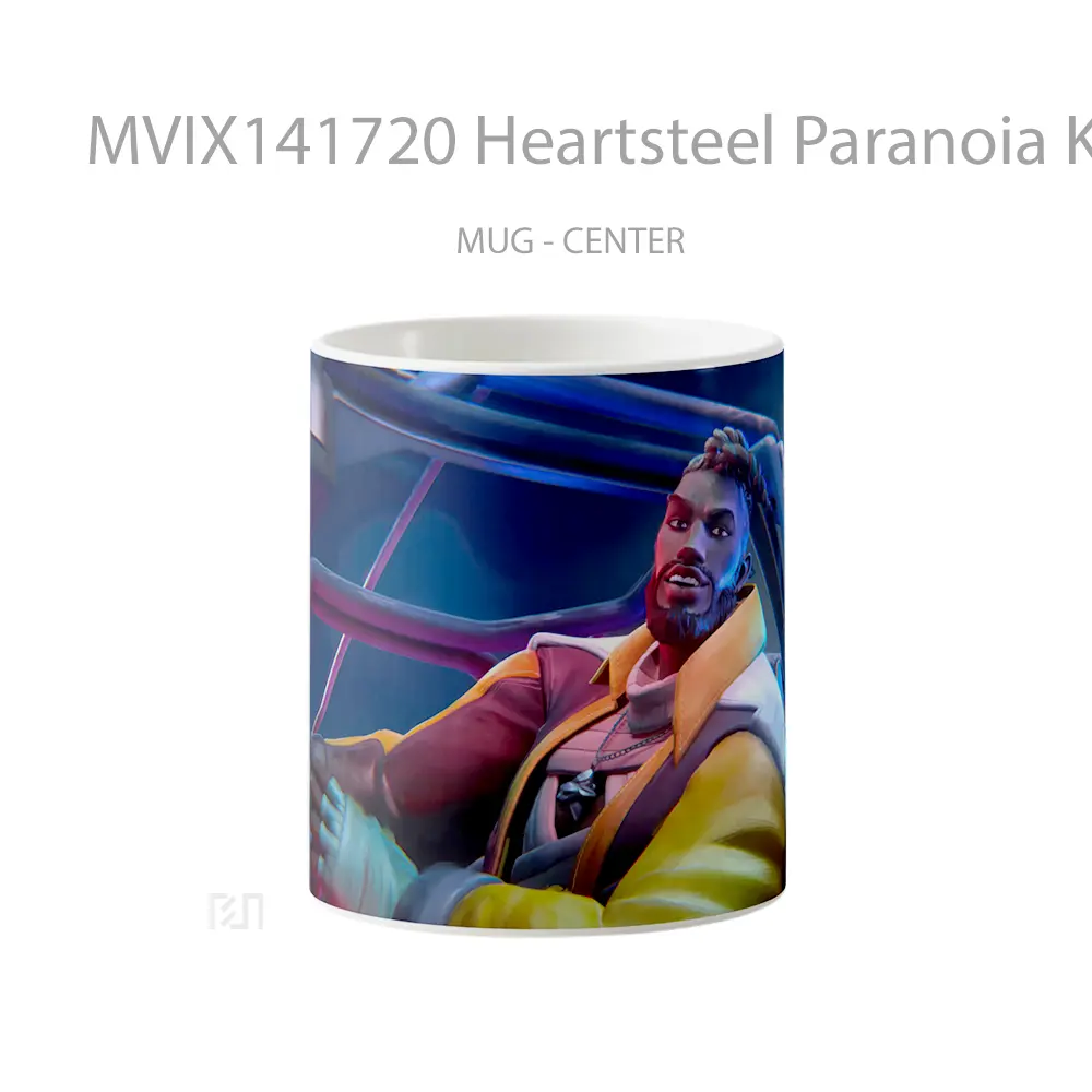 Mug Heartsteel Paranoia Ksante Lol Game Cangkir Gamer