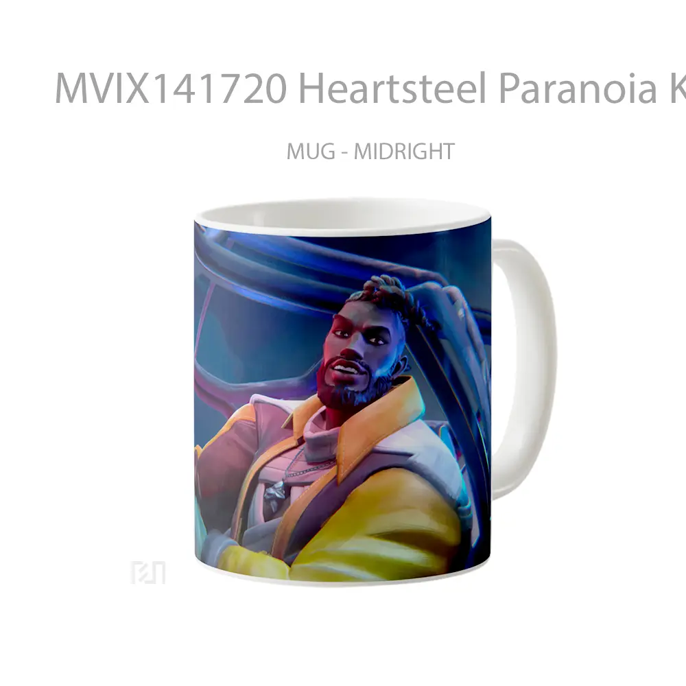 Mug Heartsteel Paranoia Ksante Lol Game Cangkir Gamer - All-side / Desain