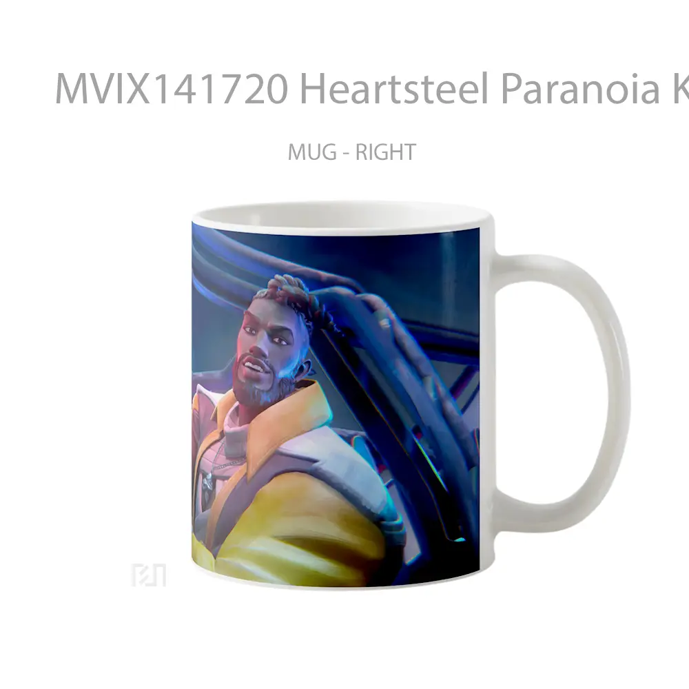 Mug Heartsteel Paranoia Ksante Lol Game Cangkir Gamer - All-side / Desain