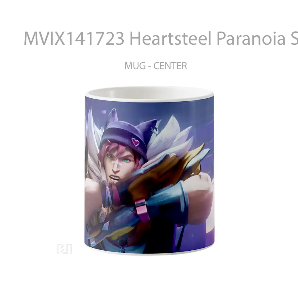 Mug Heartsteel Paranoia Sett Lol Cangkir Gamer