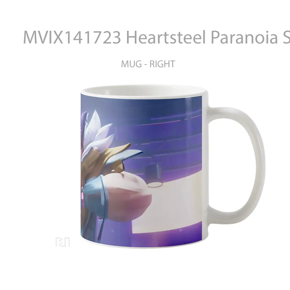 Mug Heartsteel Paranoia Sett Lol Cangkir Gamer - All-side / Desain