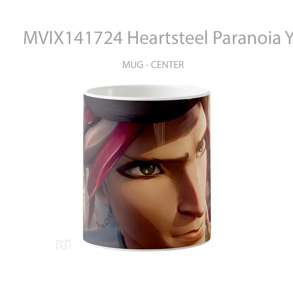 Mug Heartsteel Paranoia Yone Lol Cangkir Gamer