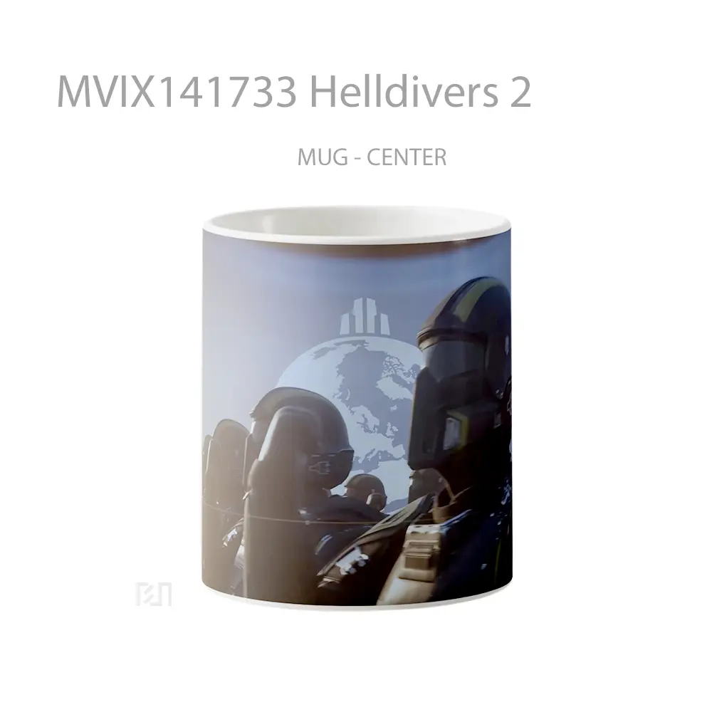 Mug Helldivers 2 Gelas Keramik Unik