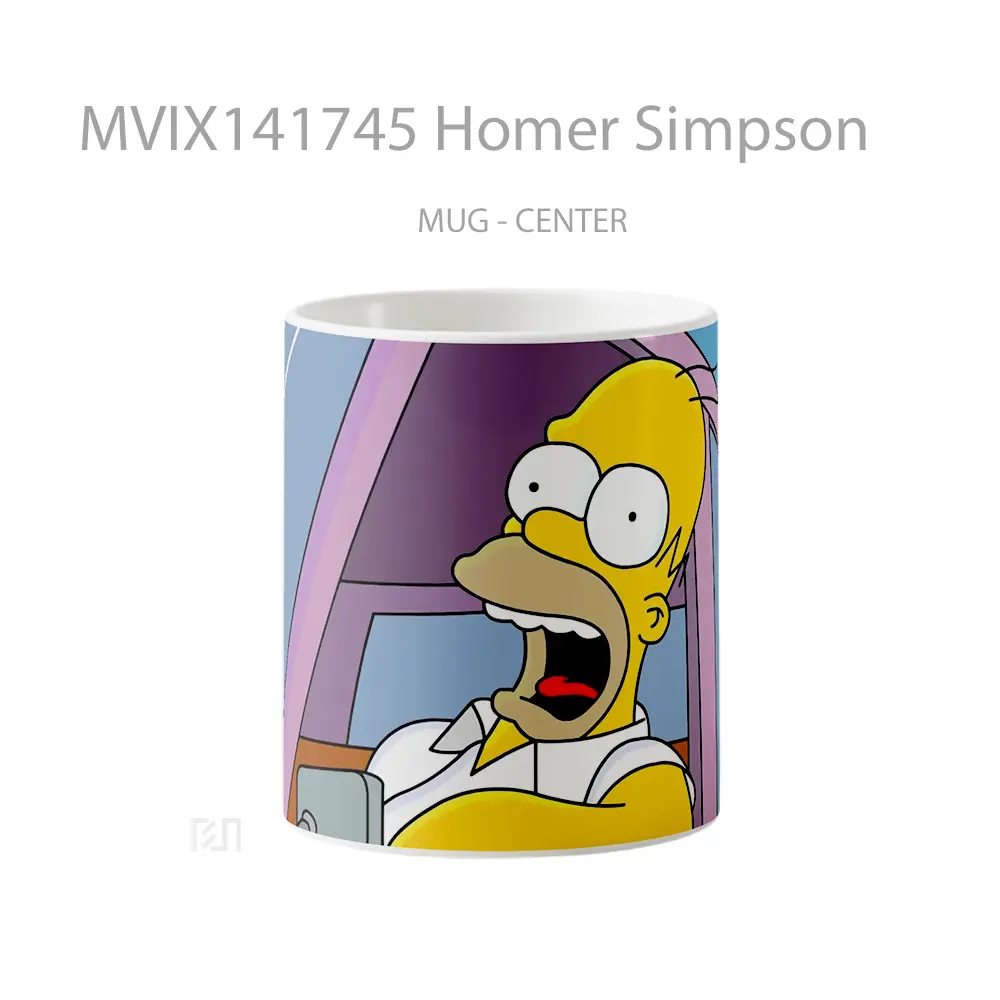 Mug Homer Simpson Gelas Keramik Unik