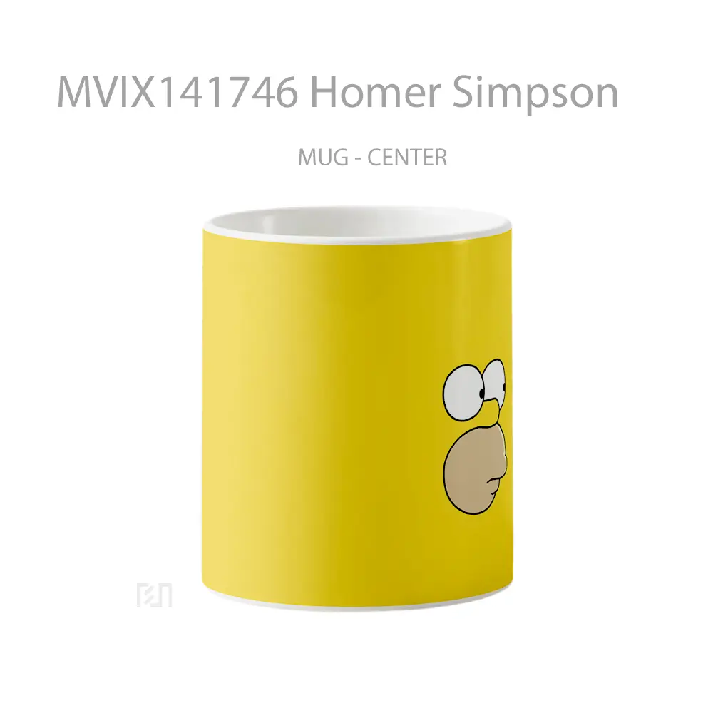 Mug Homer Simpson Gelas Keramik Unik