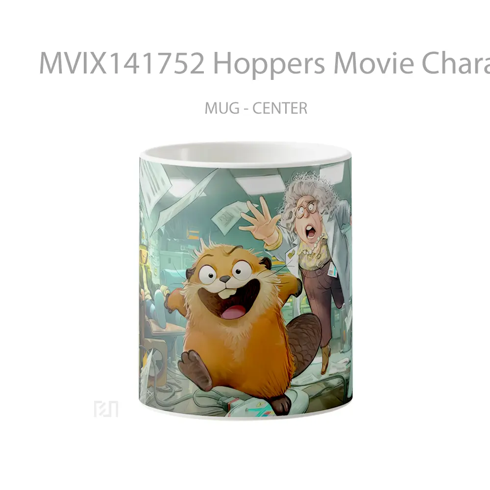 Mug Hoppers Movie Characters Gelas Keramik Unik