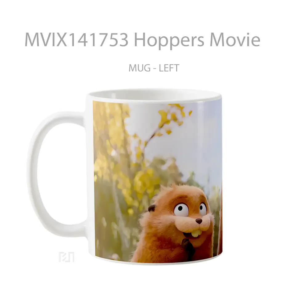 Mug Hoppers Movie Gelas Keramik Unik - All-side / Desain