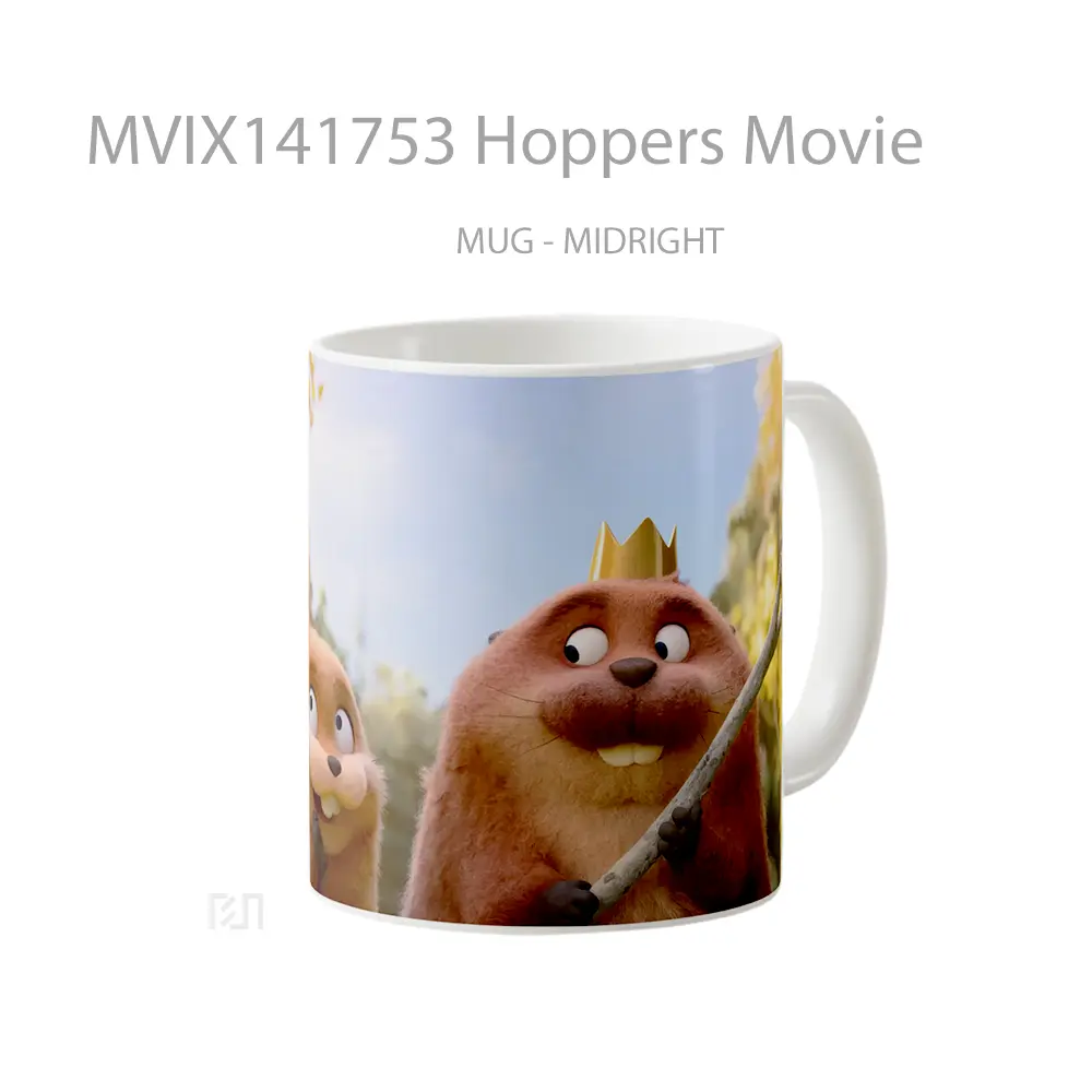 Mug Hoppers Movie Gelas Keramik Unik - All-side / Desain