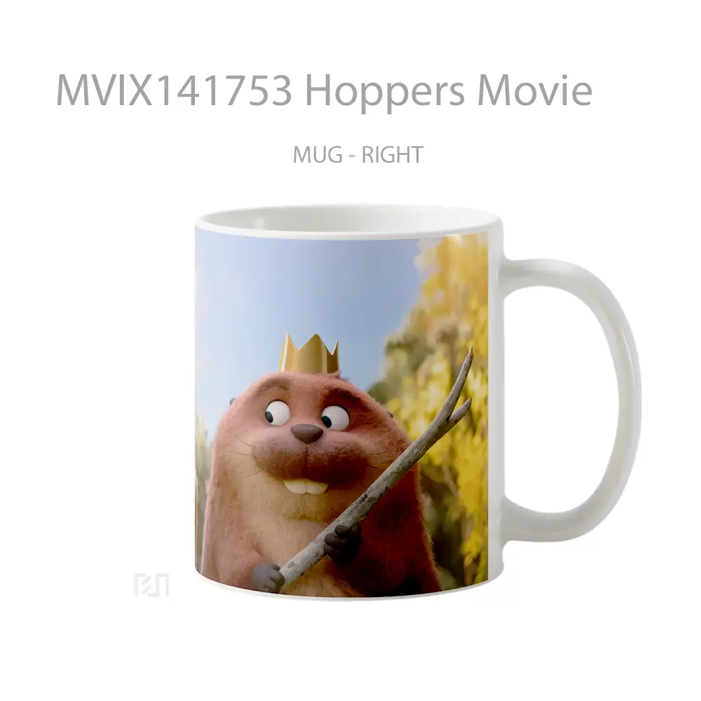 Mug Hoppers Movie Gelas Keramik Unik - All-side / Desain