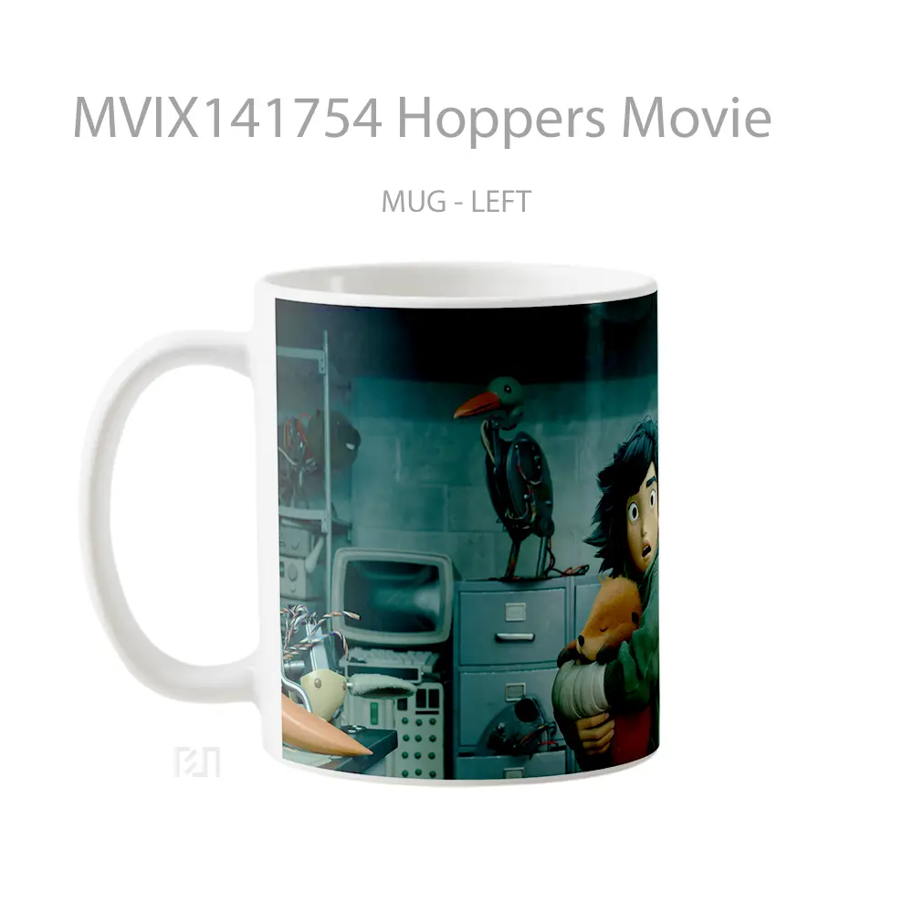 Mug Hoppers Movie Gelas Keramik Unik - All-side / Desain
