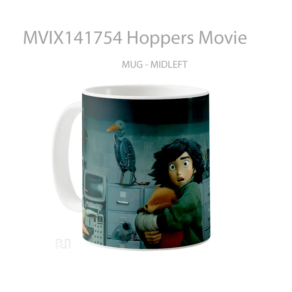 Mug Hoppers Movie Gelas Keramik Unik - All-side / Desain