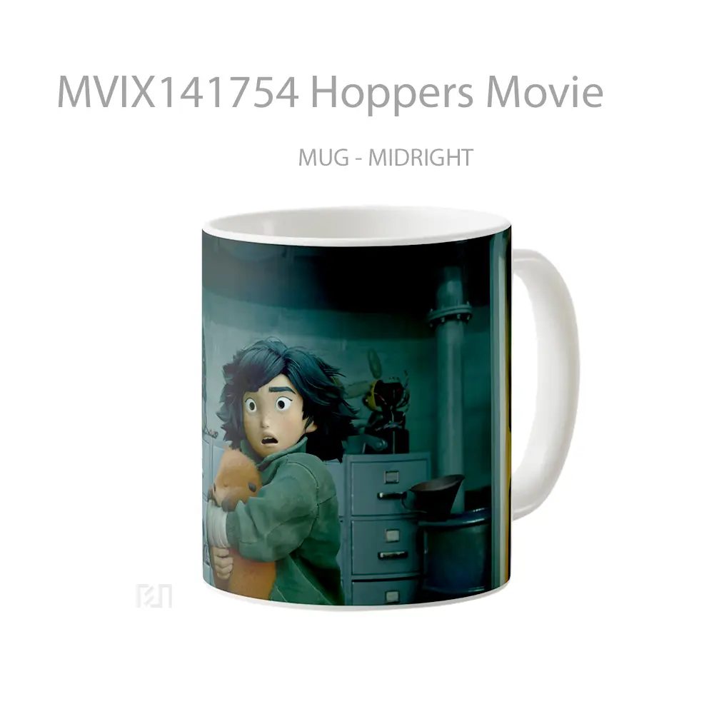 Mug Hoppers Movie Gelas Keramik Unik - All-side / Desain